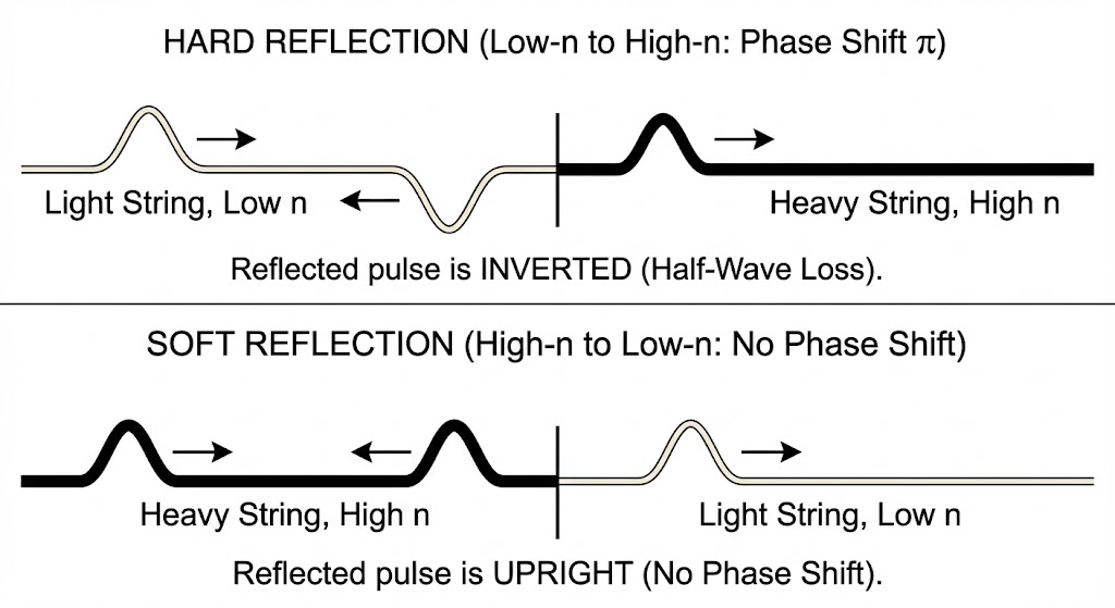 Half-wave loss illustration